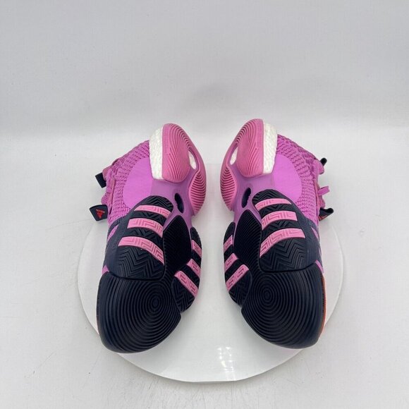 Adidas Trae Young 2 Stratosphere Men Size 10.5 H06483 Pulse Lilac Purple Shoes - Picture 7 of 11